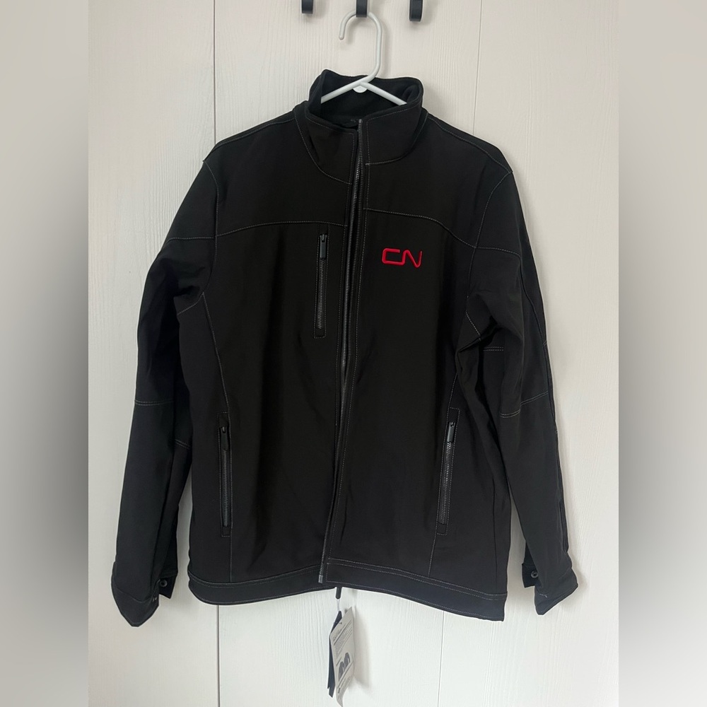 NWT | CN Rail | Stormtech Black Outdoor Jacket